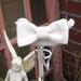 little boys bow ties Ivory Qty 1