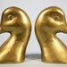 Brass Duck Bookends