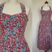 Vintage Dress // Sun Dress // Floral LAURA ASHLEY (medium)