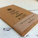 Keep Calm And Make A List - Letterpress Moleskine Pocket Cahier (buff)