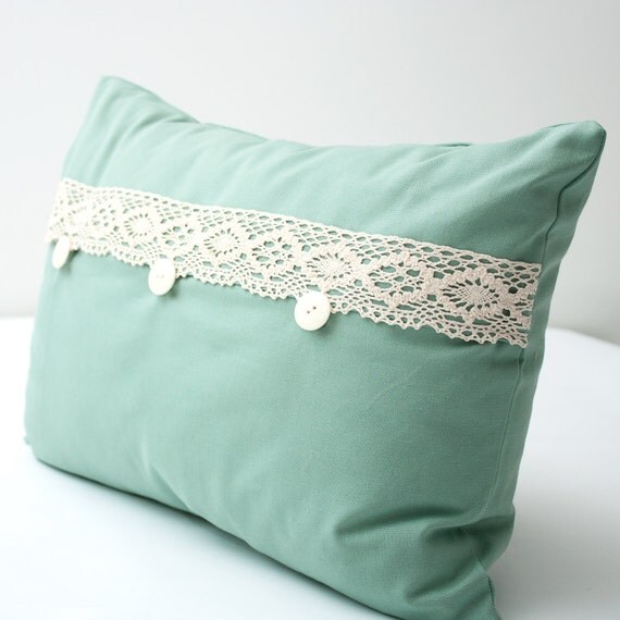 cover envelope pillow closure and Decorative Lumbar by Lace Cover Pillow Teal cover envelope pillow closure and Decorative Lumbar by Lace Cover Pillow Teal