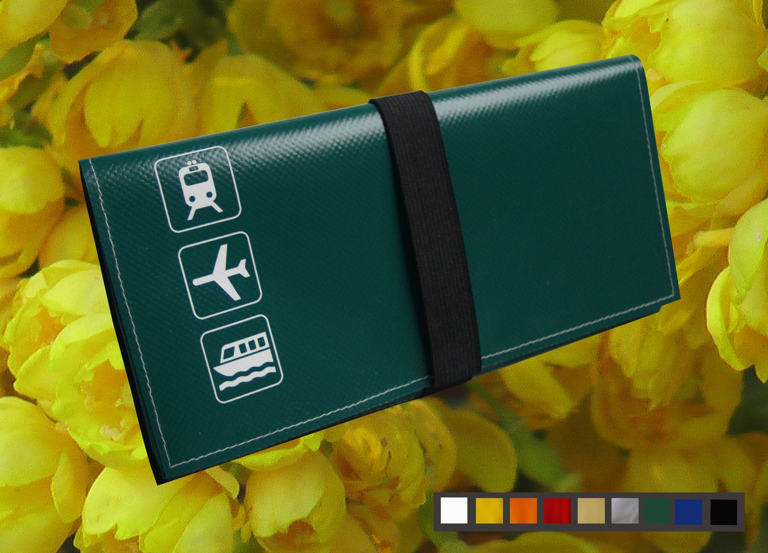 Travel Document Holder / Pouch from Vinyl available in 8