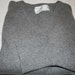 Christian Dior Luxe Vintage Grey Cashmere