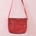 Hot Red Leather Purse Vintage