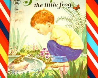 Vintage Jeepers the little frog children's book