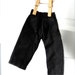 Retro Doll Clothes Classic Black Pants