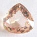 RESERVED to rosealba ---- Natural Pinkish Orange Morganite, Brazil, Unheated, Pear, 8.8x8.5x4.7 mm, 1.9 carat