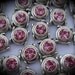Genuine Silver Plated Swarovski Crystal 2 Hole Sliders D200