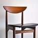 Mid Century Lane teak and leather chair -Etsy Front Page Item