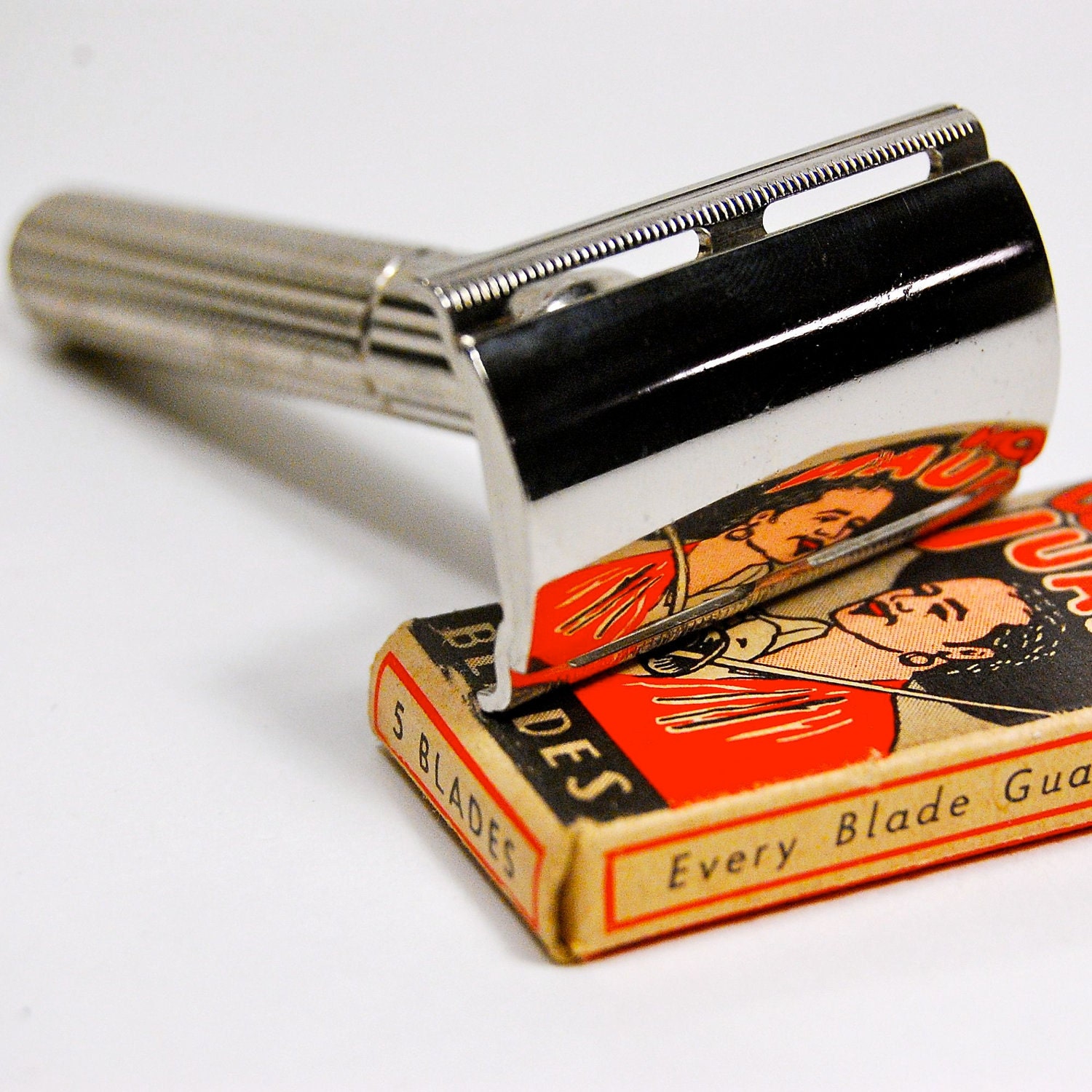 19381945 Gillette Tech Double Edge Safety Razor