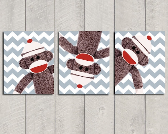 47 HQ Photos Sock Monkey Nursery Decor : monkey love ♥ | Sock monkey nursery, Nursery wall art ...