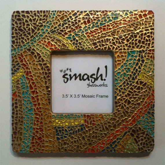 Exotic Mosaic Picture Frame
