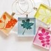Wine Glass Charms, Wine Charms, Glass Wine Charms, Leaves, Nature, Pastel Colors