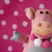 Charlotte the Piggy, knitted doll - cheerful gift for boys and girls from 3 till 99 years old
