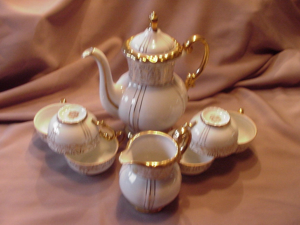 SEYEI Fine China Tea Set number 1030 Japan by LongTreasures