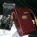 Vintage CAMERA Certix Pronto 1930s German Folding camera w/ original Leather case & 3 rolls of (new) 120 Film / "BEST OFFER"