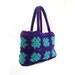 Granny Square Bag- Useful and Fashionable Crochet Bag- Handmade bag- Crochet purse- Purple bag- Tote- Unique crochet tote- Remarkable bag