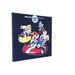 ON SALE T-shirt Wall Art on Canvas Wooden Frame- Mario Kart Wii Mario Bros Nintendo- Hanging 12x12 Wall Art