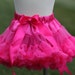 FREE SHIPPING Hot Pink Pettiskirt Sizes 10mos to 8yrs