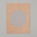 circle screenprint on plywood