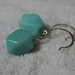 Faceted Amazonite Earrings
