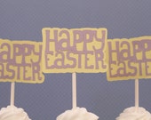 Happy Easter Sign Cupcake Toppers Il_170x135