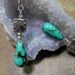 Turquoise Earrings with Sterling Silver Ear Wires
