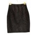 SALE- Vintage 80s 90s Sparkly Black Body Con Mini Skirt- Made In France- Size S