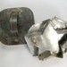 LOWERED PRICE Two Vintage Cookie Pastry Pasta Cutters 1940s