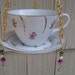 Teacup Hanging Bird Feeder