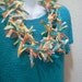 Recycled T Shirt Necklace Shabby Chic