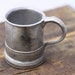 SALE - antique english half pint pewter tankard (mug/cup)