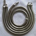 Vintage Forstner Sterling Serpentine Choker, Double-Chain Bracelet