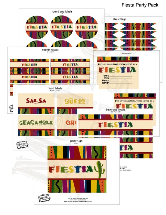 Fiesta Party Package Il_570xn