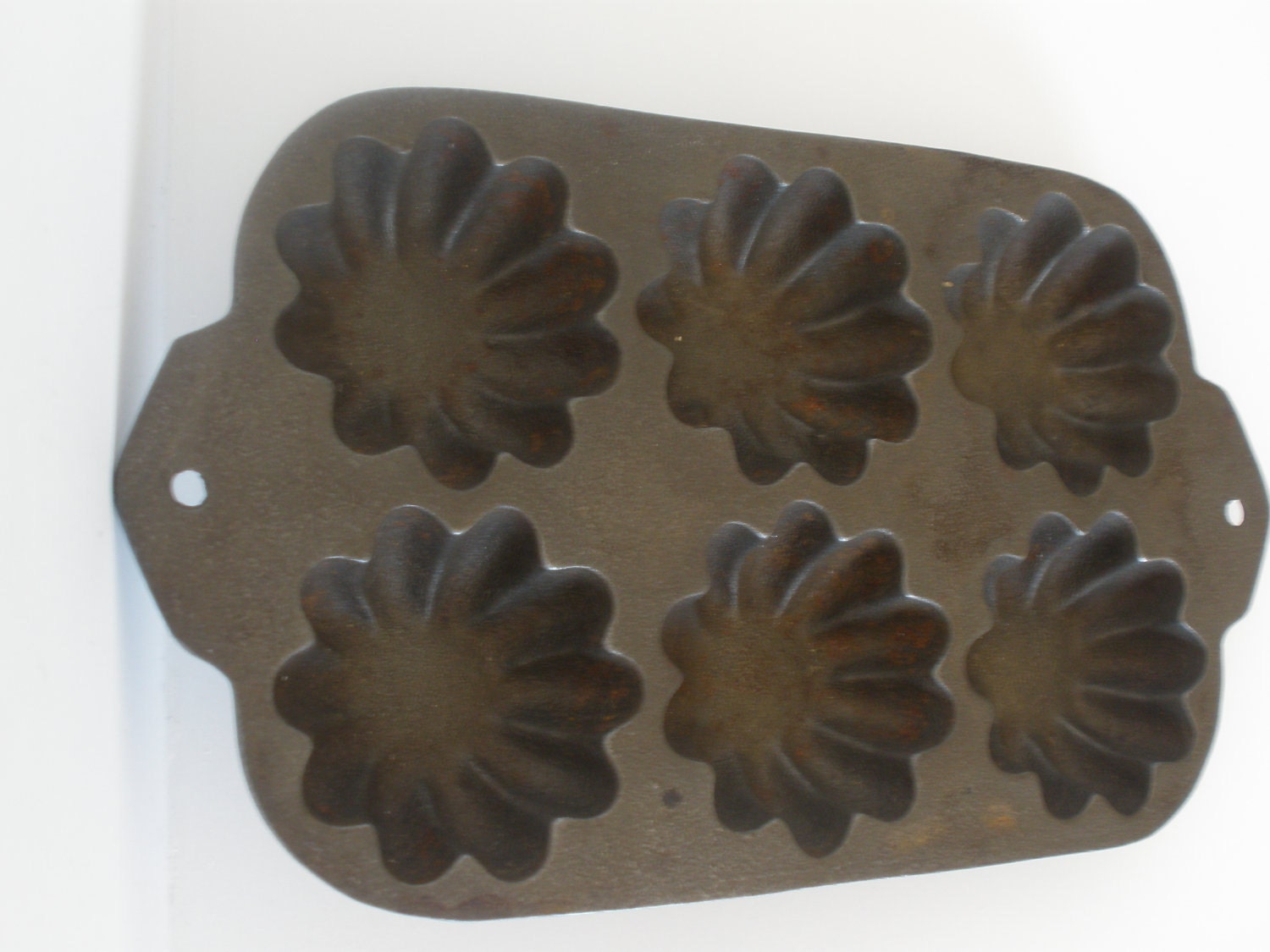 Vintage Cast Iron Cookware Cookie Mold by LarkLenore on Etsy