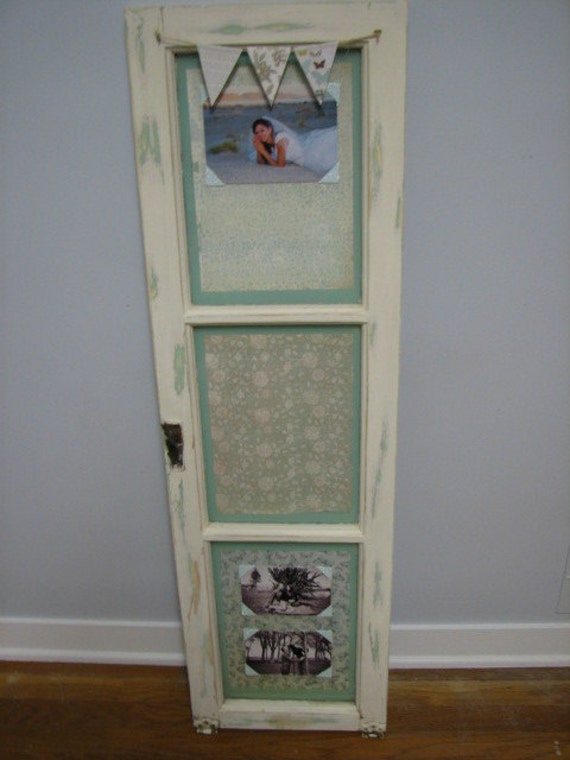 Items similar to Antique Window Dry Erase Board on Etsy