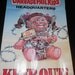 1985 vintage Garbage Pail Kids poster - Keep Out