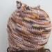 Hand Knit Wool Kitty Hat - Tortoiseshell Calico Colors - Winter Accessories - Spring Fashion - Fun Cat Ears