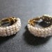 Vintage Faux Pearl Hoop Earrings - Clip Style Gold Tone and Faux Pearls - Vintage Fashion - Womens Accessory - Prom Bridal Fashion