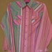 Women's Western Shirt Size L