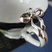 10 pcs Antique Silver Bow Charms 23mm (BC543)