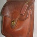 Vintage COACH Murphy Bag, Cowhide Leather Purse From 1989 - Gorgeous Aged Leather, Antique Brass Hardware, Made In US