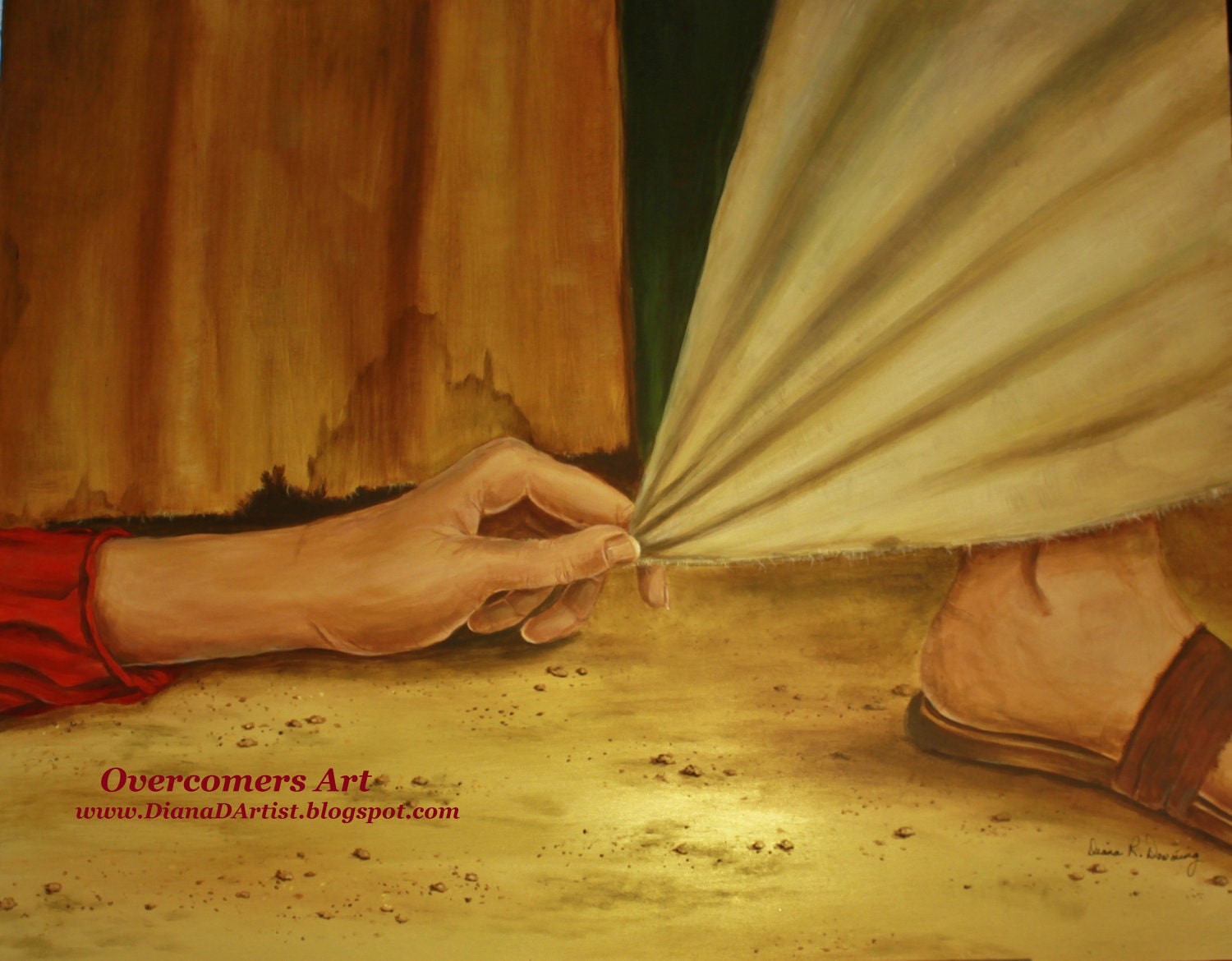 Hem Of His Garment an act of desperate faith