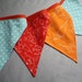 Spacey Pendant Banner Bunting, Robots, Robot Nursery, Nursery Decor, Space, Birthday Banner