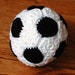 Soccer Ball Crochet Pattern Immediate PDF by petalstopicots