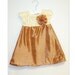Pattern: Girls Dress with Crochet Yoke and Fabric Skirt