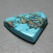 Rare Natural Turquoise Cabochon from the Prince Mine, Nevada