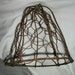 Antique Wire Garden Cloche Basket Primitive French Country