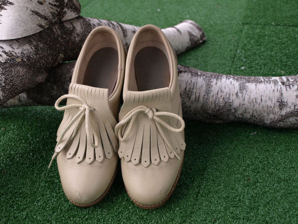 leather ladies golf shoes