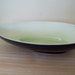 Vintage 50s dish National 406 black green